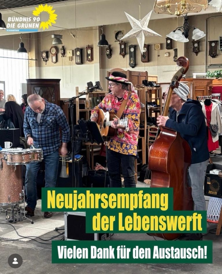 Neujahrsempfang der Lebenswerft.Kreativwerkstatt