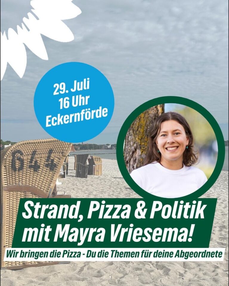 Strand, Pizza und Politik